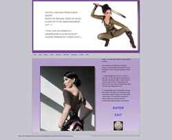 Posnetek zaslona mistressjanuary.com