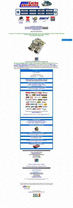Screenshot carburetion.com