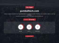 Zrzut ekranu gumballtech.com