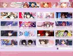 Schermata animeartbooks.net
