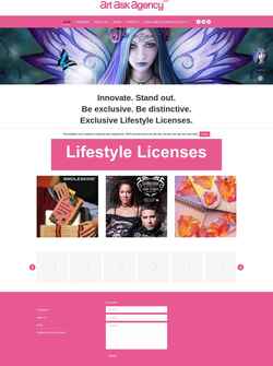 Captura de pantalla artaskagency.com