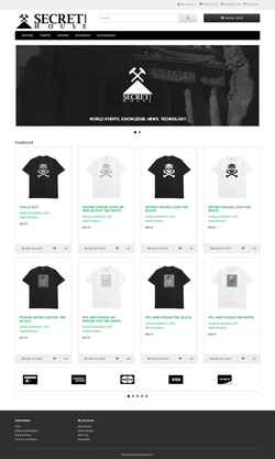 Screenshot oursecrethouse.com