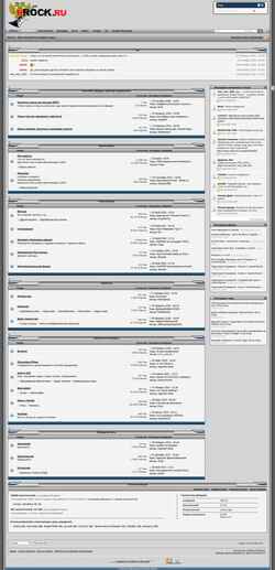 Snímek obrazovky forum.rrock.ru