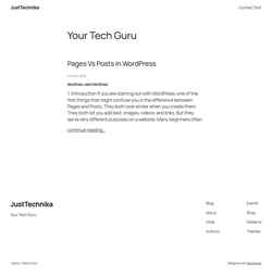 Screenshot justtechnika.com