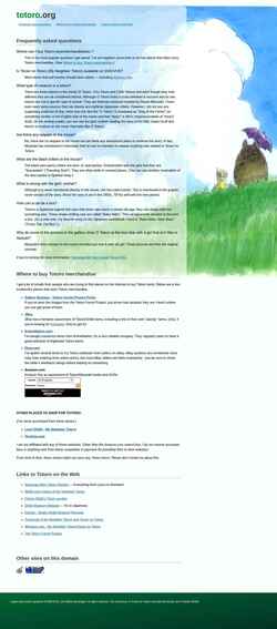 Captura de pantalla totoro.org