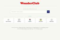 Screenshot wonderclub.com