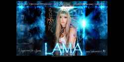 Screenshot lamamusic.ru