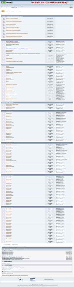 Captura de pantalla forum.evvaul.com