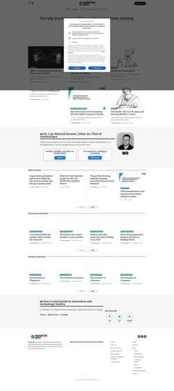 Snímek obrazovky inventorspot.com