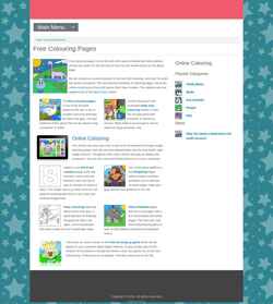Captura de pantalla myfreecolouringpages.com