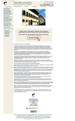 Screenshot istitutomichelangelo.com