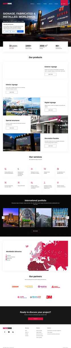 Screenshot balticsigns.com