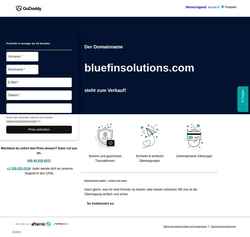 Posnetek zaslona bluefinsolutions.com