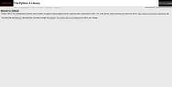 Екранна снимка python-xlib.sourceforge.net