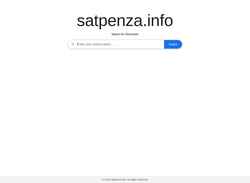 Ekrānuzņēmums satpenza.info
