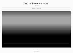 Ekran görüntüsü milkandcookies.com