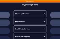Снимак екрана mypearl-sph.com