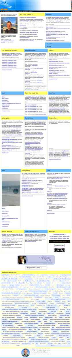 Captura de pantalla artlung.com