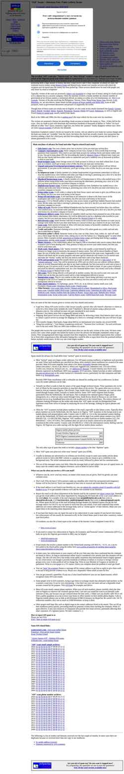 Ekran görüntüsü 419scam.org