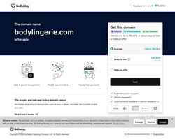 Captura de pantalla bodylingerie.com