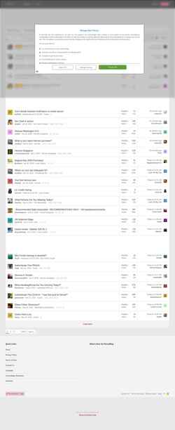 Captura de pantalla forum.purseblog.com