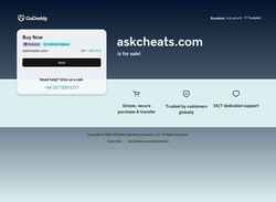 Skærmbillede askcheats.com