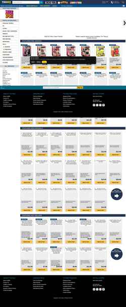 Screenshot toywiz.com