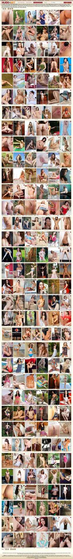 Captura de pantalla nude-art.net