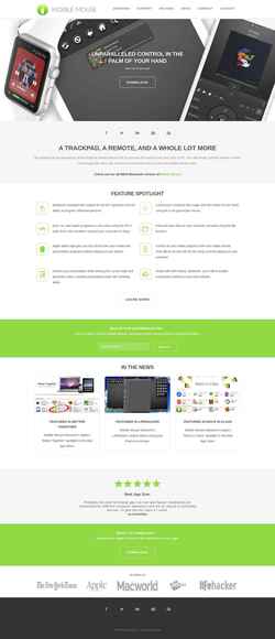 Снимак екрана mobilemouse.com
