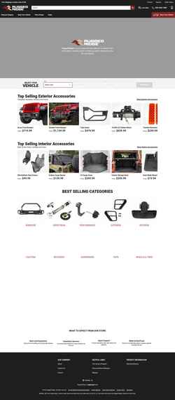 Captura de pantalla ruggedridge.com