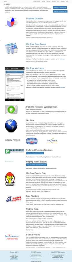 Screenshot nspgweb.com