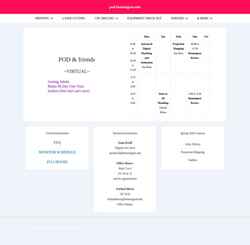 Screenshot pod.bennington.edu