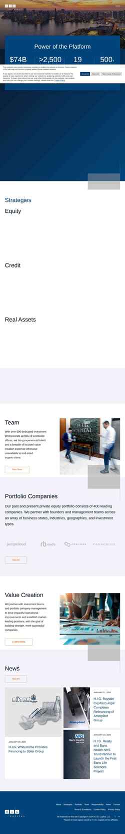 Schermafbeelding hig.com