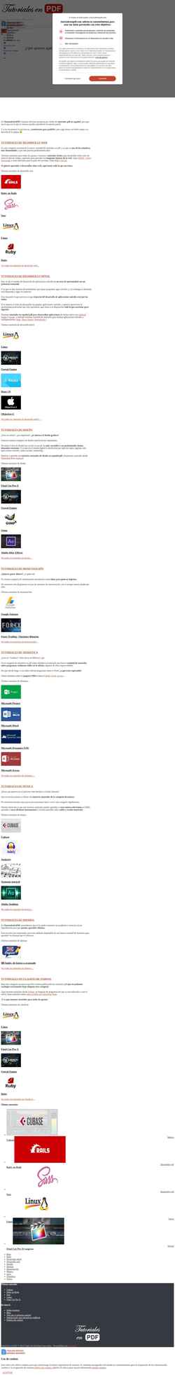 Screenshot tutorialesenpdf.com