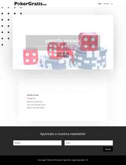 Ekrānuzņēmums pokergratis.net