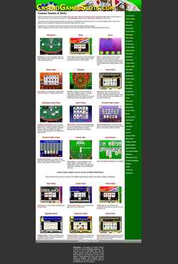 Captura de pantalla casinogamesslots.com