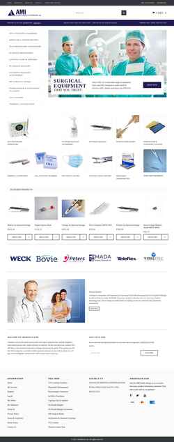 Skärmdump ameditech.com