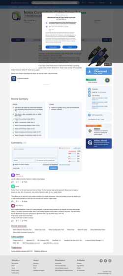 Снимак екрана nokia-connectivity-cable-driver.software.informer.com