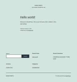 Screenshot kany.info