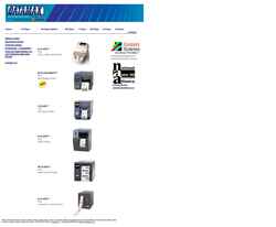 Ekran görüntüsü datamax-printers.com