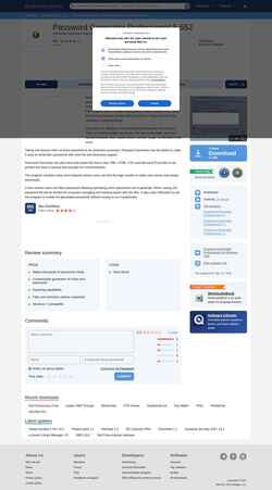 Schermafbeelding password-generator-professional-2008.software.informer.com