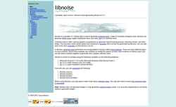 Schermafbeelding libnoise.sourceforge.net