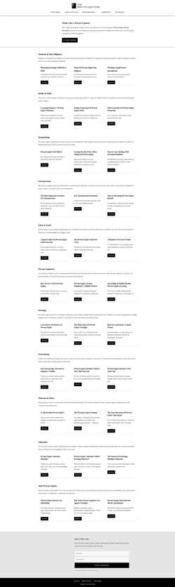 Skjermdump theprivateequiteer.com