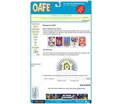 Captura de pantalla oafe.net