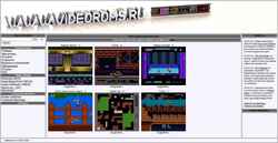 Screenshot videoroms.ru
