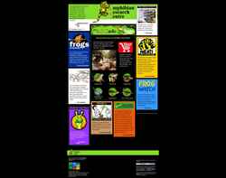 Screenshot frogs.org.au