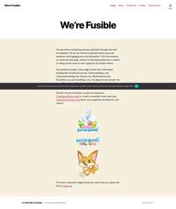 Képernyőkép fusible.com
