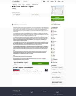Screenshot httrack-website-copier.findmysoft.com