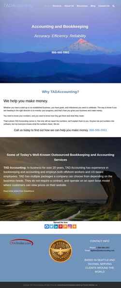 Skærmbillede tadaccounting.com