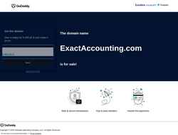 Zrzut ekranu exactaccounting.com